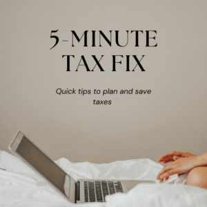 The 5-Minute Tax Fix — 2025 Edition (e-Book)